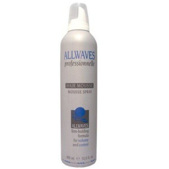.ALLWAVES PIANKA DO WŁOSÓW 400ML .
